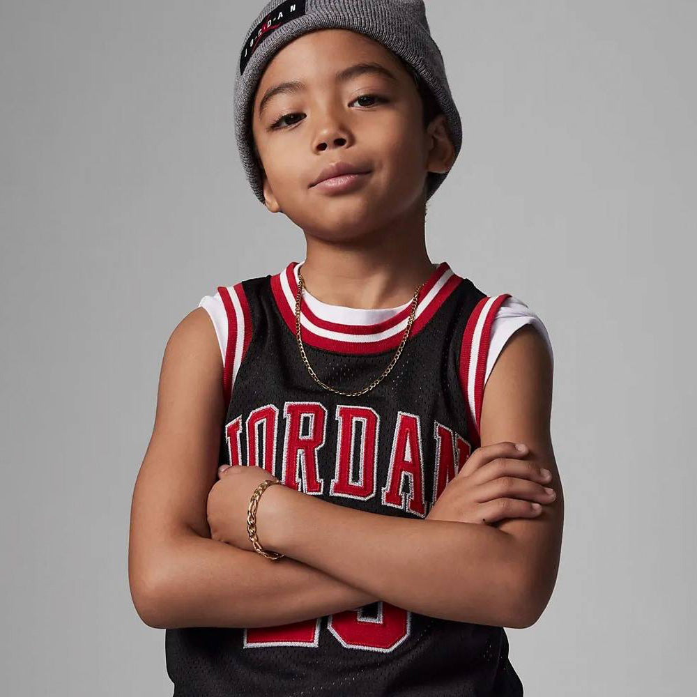 Air Jordan Little Boys 23 Jersey 'Black/Red'