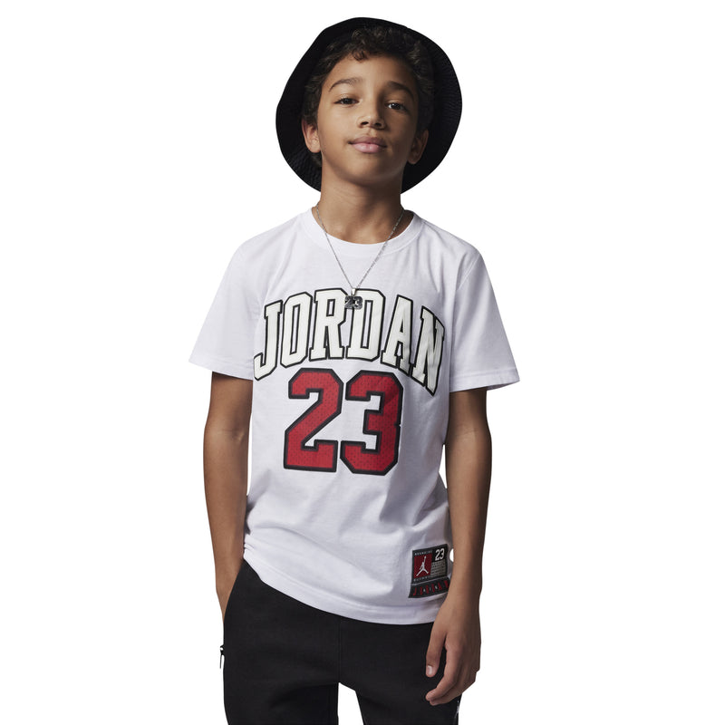 Jordan Practice Flight Kids T-Shirt 'White'