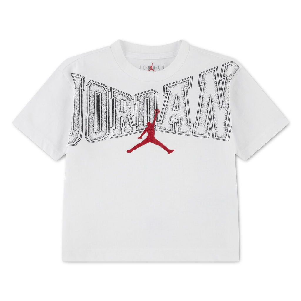 Jordan Big Kids Tapout Tee 'White'