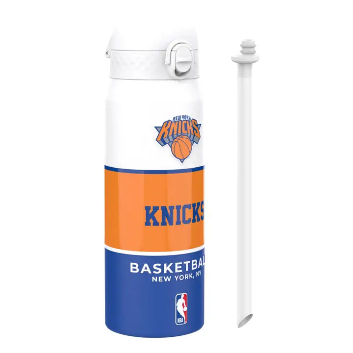 NBA ION8 24oz Stainless Steel Waterbottle New York Knicks 'White/Blue/Orange'