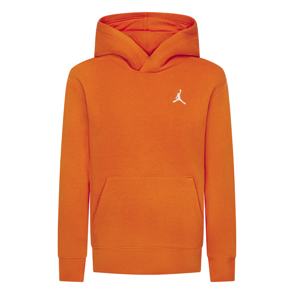 Jordan Brooklyn Essential Fleece Kids Hoodie 'Team Orange'