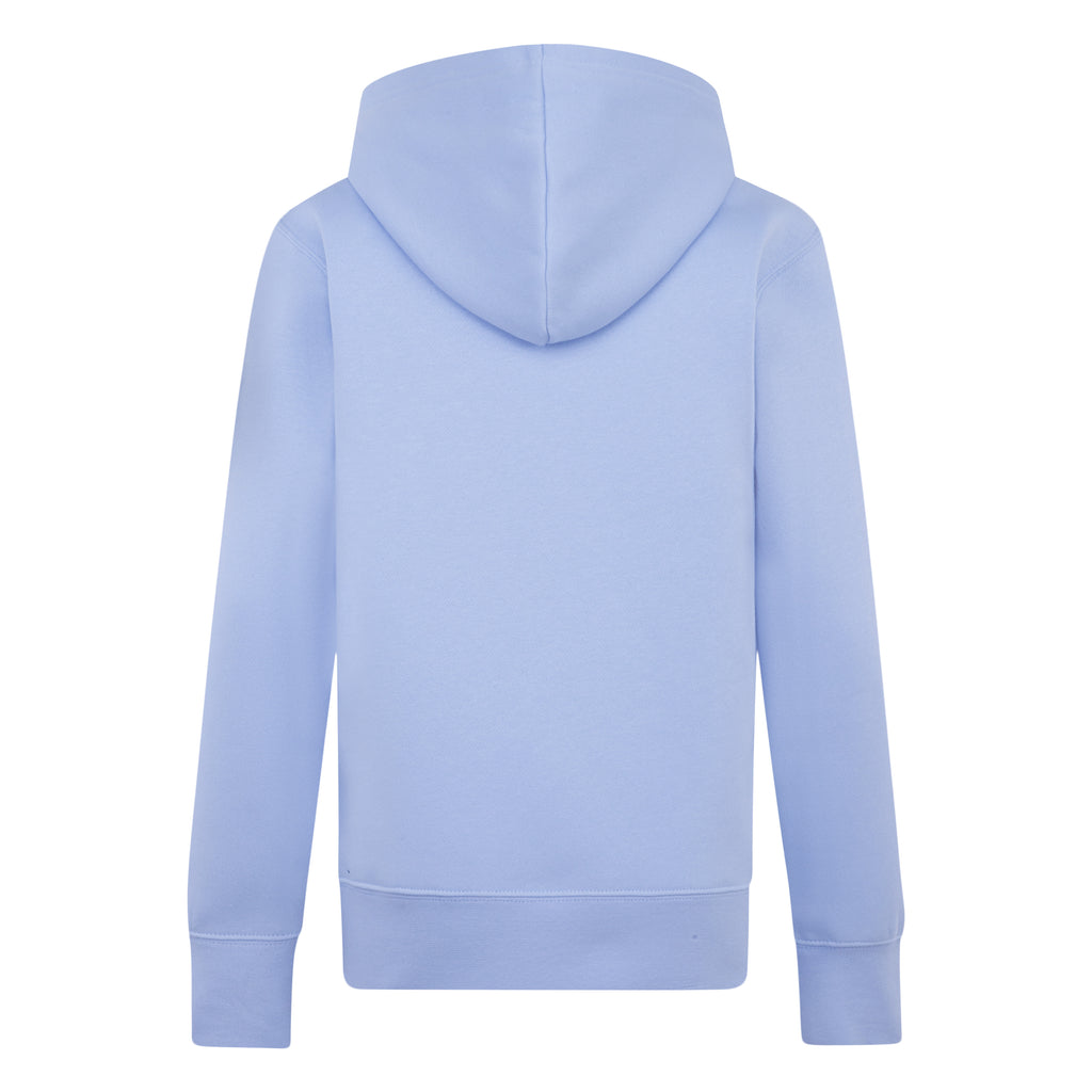 Jordan Brooklyn Essential Fleece Kids Hoodie 'Hydrogen Blue'