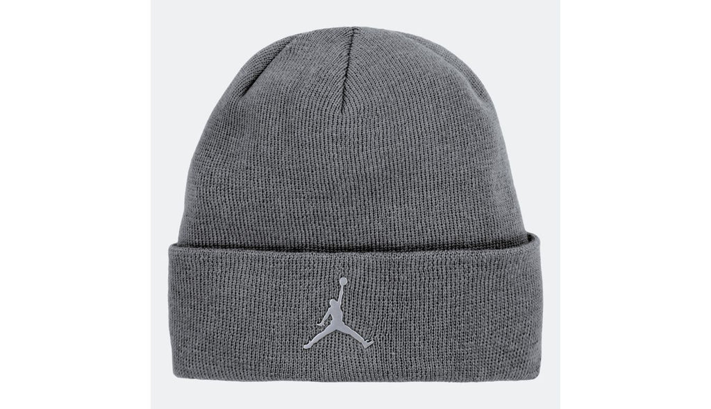 Jordan Cuffed Kids Beanie 'Carbon Heather'