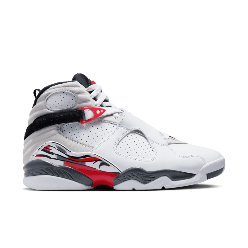 Air Jordan 8 Retro Men's Shoes 'White/Black/Red'