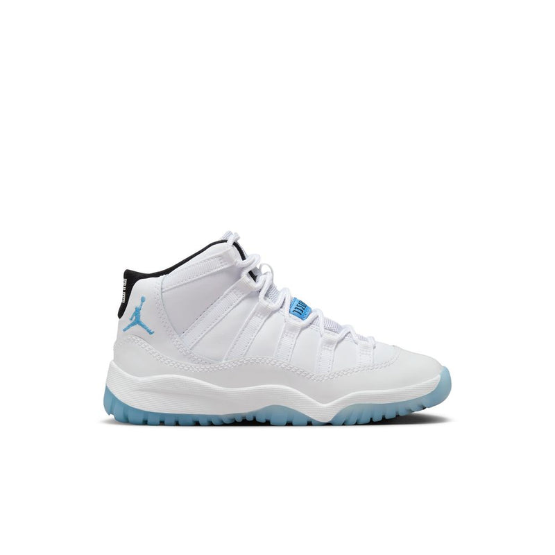 Air Jordan 11 Retro "Legend Blue" Little Kids' Shoes (PS) 'White/Legend Blue'