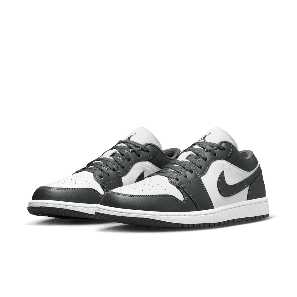 Air Jordan 1 Low Men's Shoes 'Iron Grey/White'
