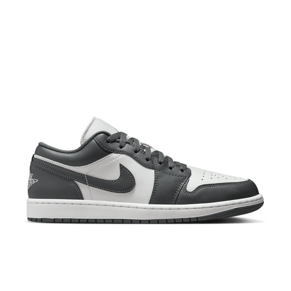 Air Jordan 1 Low Men's Shoes 'Iron Grey/White'