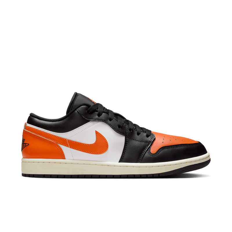 Air Jordan 1 Low Men's Shoes 'Black/Starfish/White/Sail'