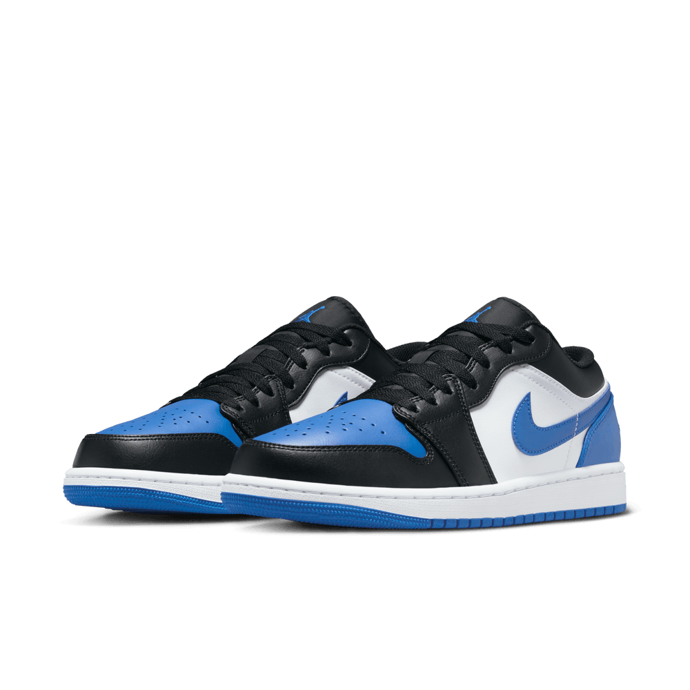 Air Jordan 1 Low Men's Shoes 'White/Blue/Black'