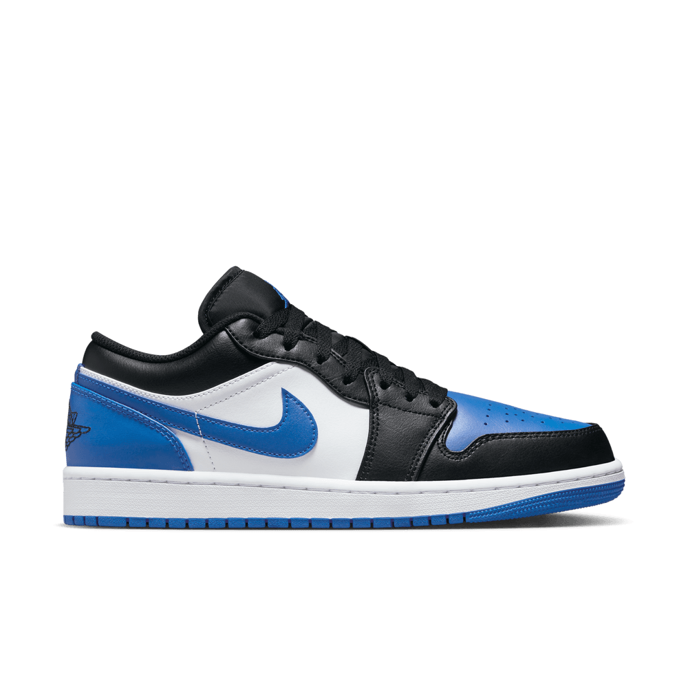 Air Jordan 1 Low Men's Shoes 'White/Blue/Black'