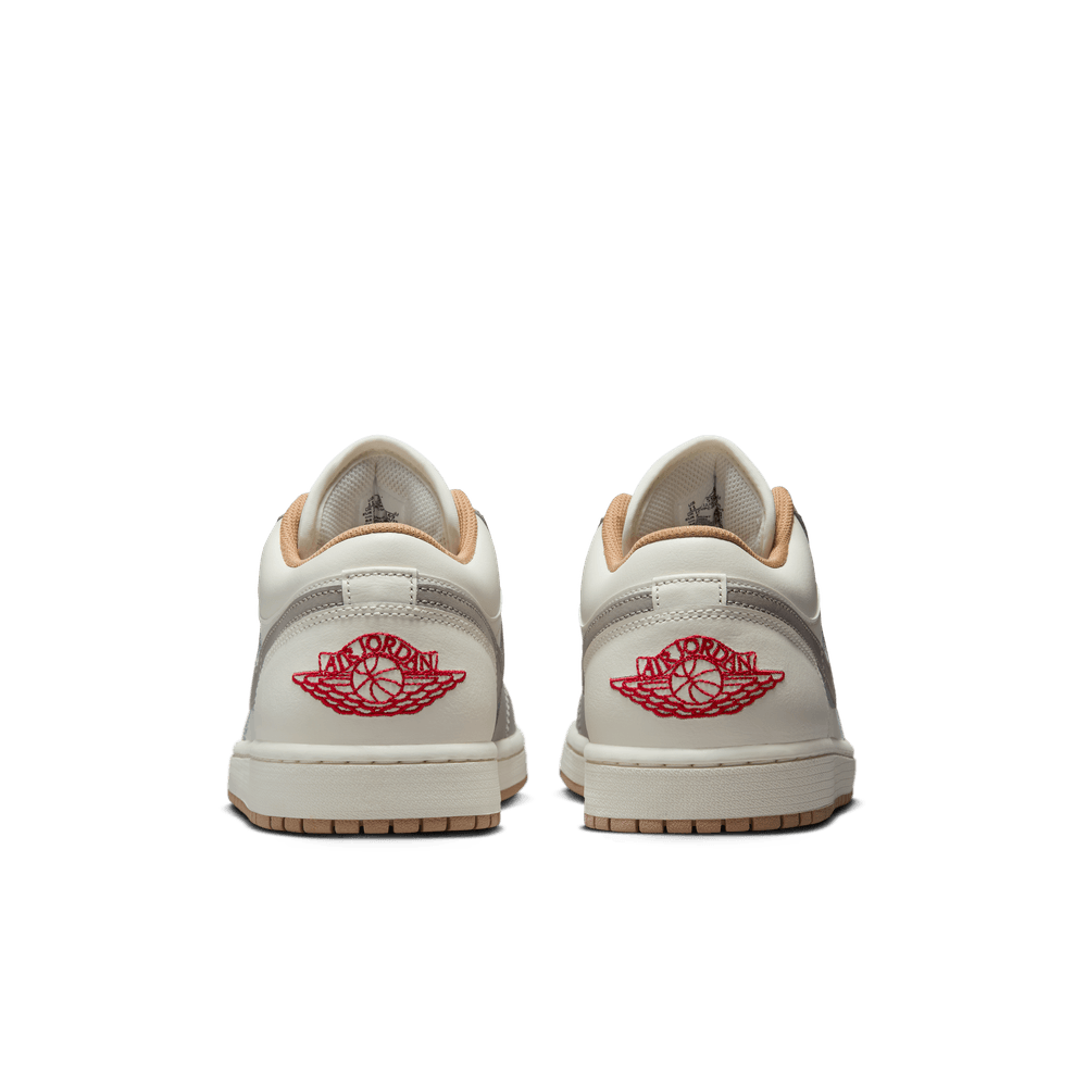 Air Jordan 1 Low Men's Shoes 'Sail/Fire Red/Hemp' – Bouncewear