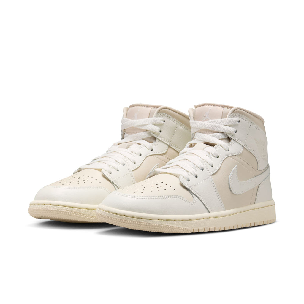 Air Jordan 1 Mid Women's Shoes 'Brown/Sail'