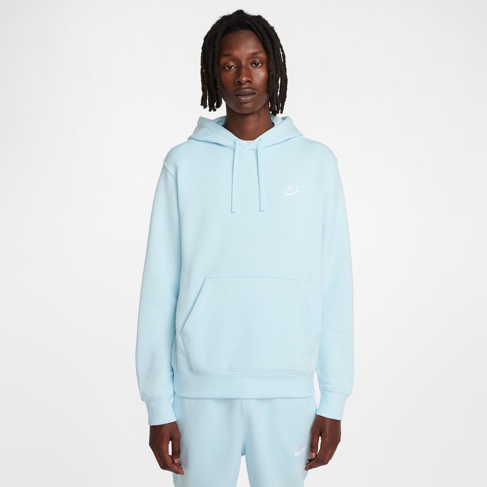 Nike Sportswear Club Fleece Pullover Hoodie 'Glacier Blue/White'