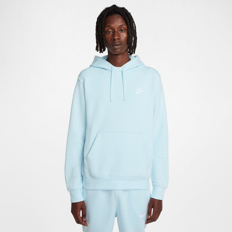 Nike Sportswear Club Fleece Pullover Hoodie 'Glacier Blue/White'