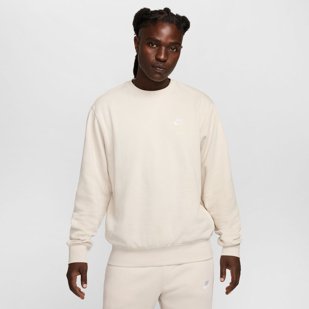 Nike Sportswear Club Fleece Men's Crew 'Light Orewood/White'