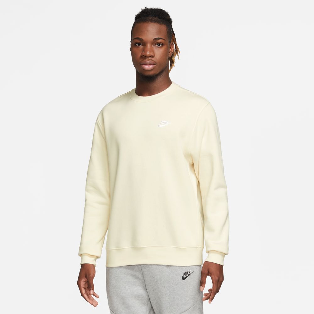 Nike Sportswear Club Fleece Men's Crew 'Sail/White'