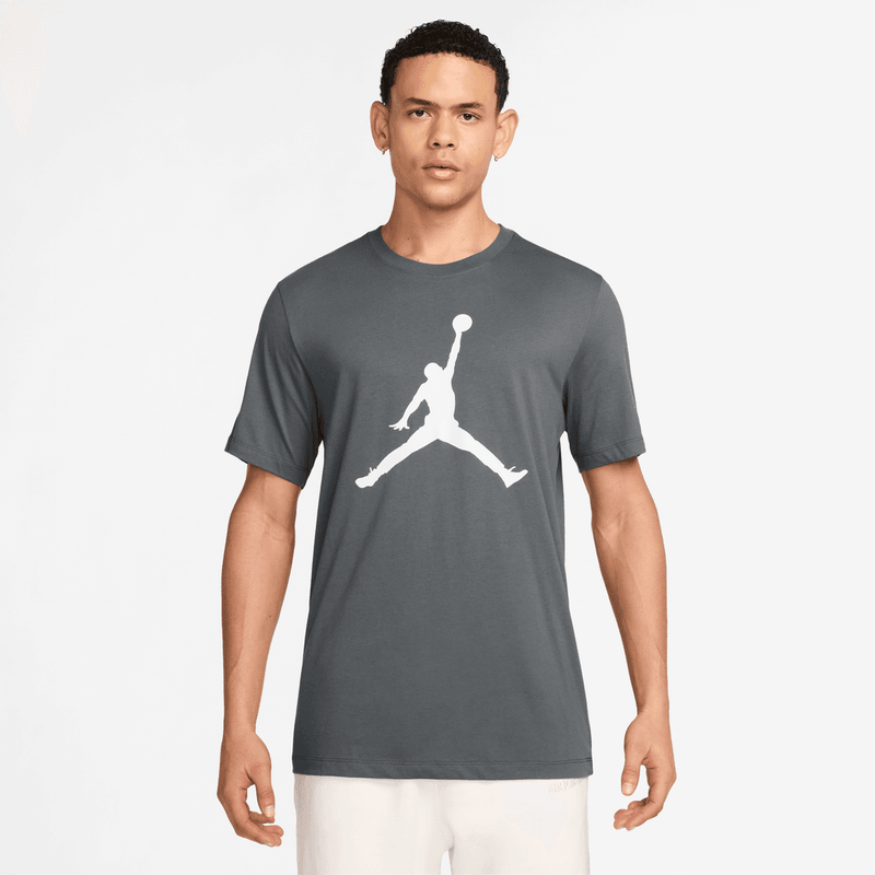 Jordan Jumpman Men's T-Shirt 'Iron Grey/White'