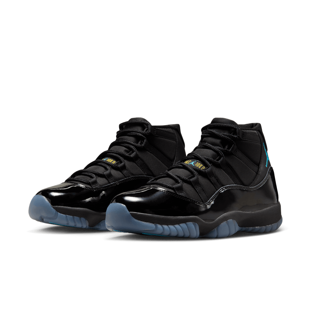 Air Jordan 11 Retro "Gamma" Men's Shoes 'Black/Blue'