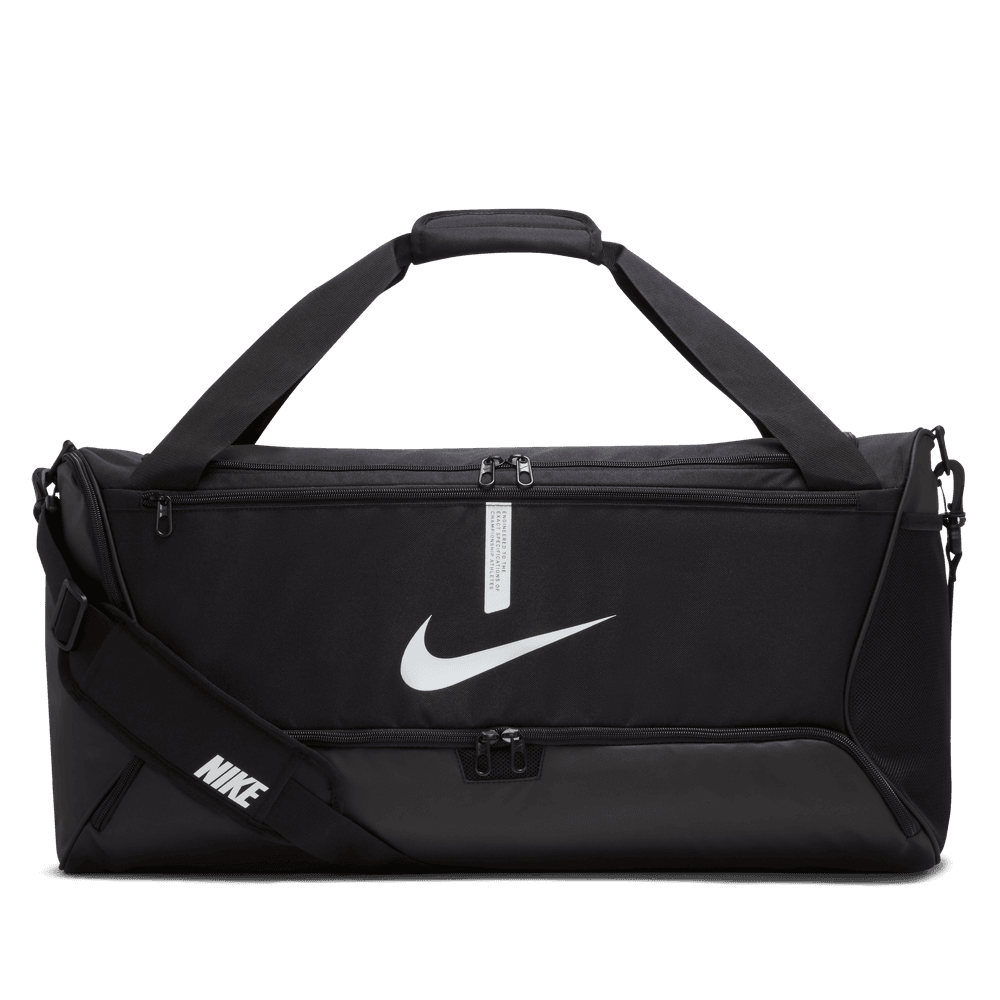 Nike Academy Team Soccer Duffel Bag (Medium, 60L) 'Black/White'