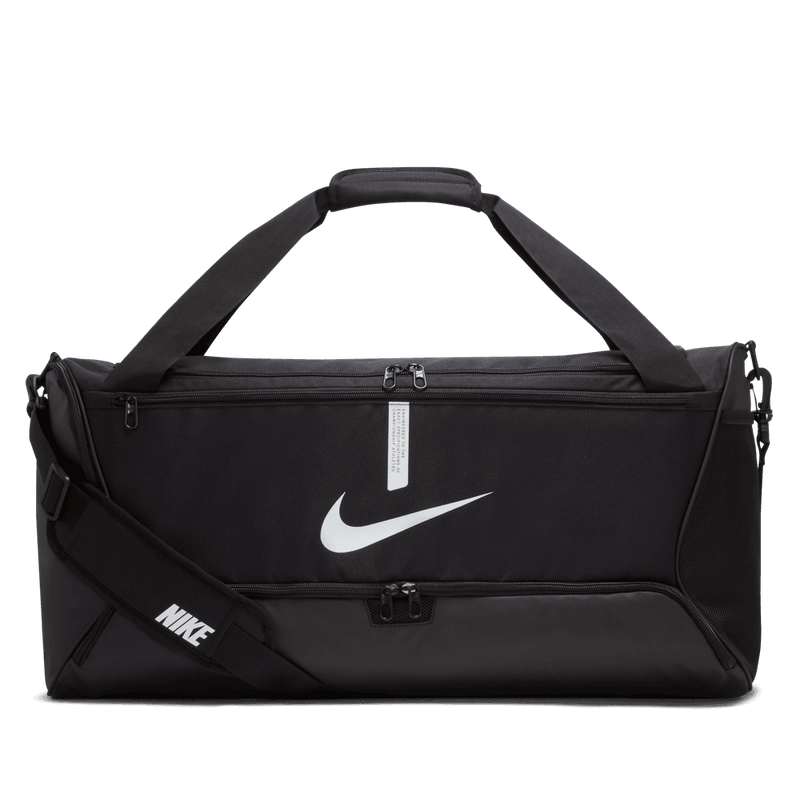 Nike Academy Team Soccer Duffel Bag (Medium, 60L) 'Black/White'