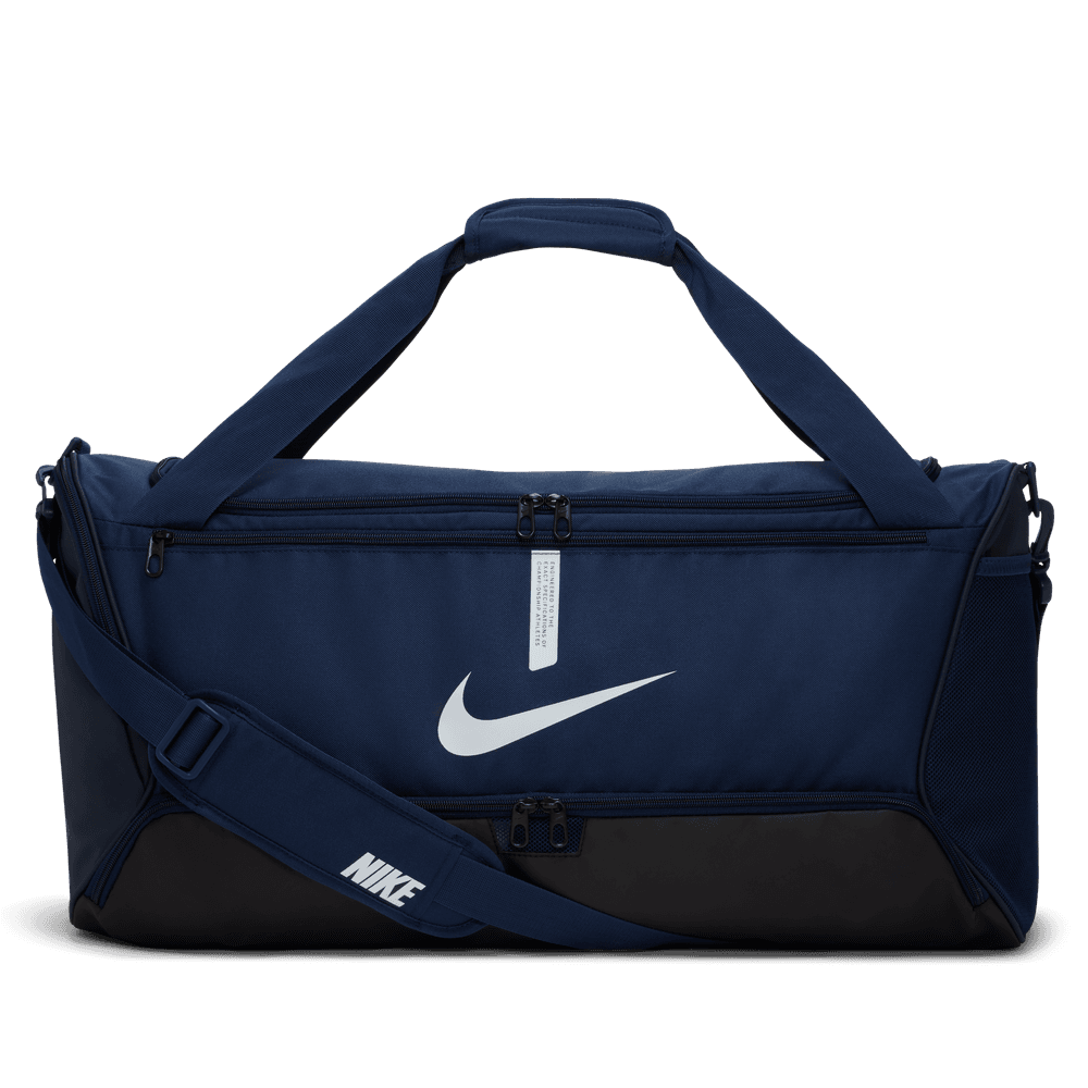 Nike Academy Team Soccer Duffel Bag (Medium, 60L) 'Navy/Black/White'