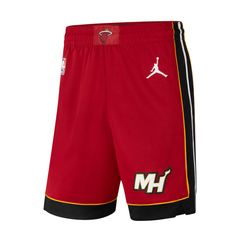 Miami Heat Statement Edition 2020 Men's Jordan NBA Swingman Shorts 'Red/Black/White'