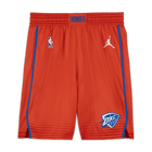 Oklahoma City Thunder Statement Edition 2025 Men's Jordan NBA Swingman Shorts 'Orange/Blue/White'