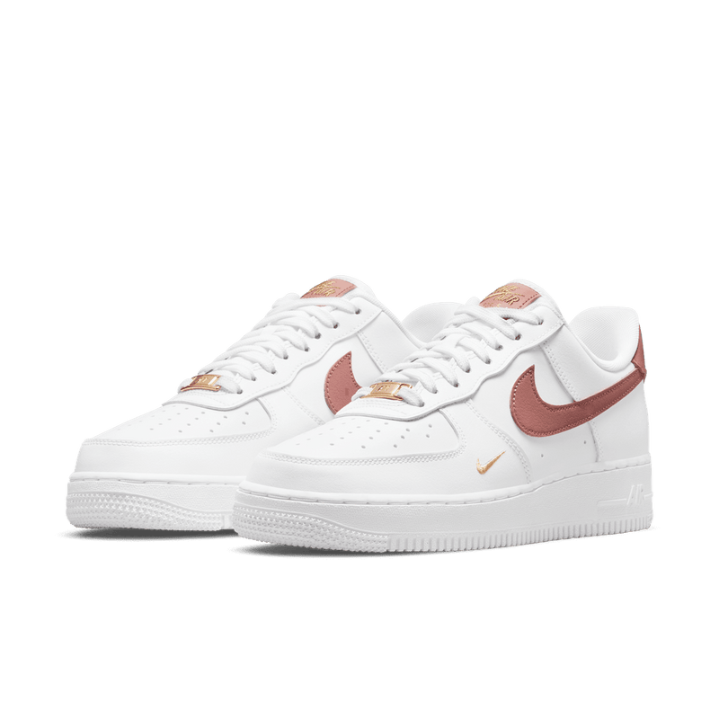 Wmns Nike Air Force 1 '07 Essential 'White/Rust Pink'