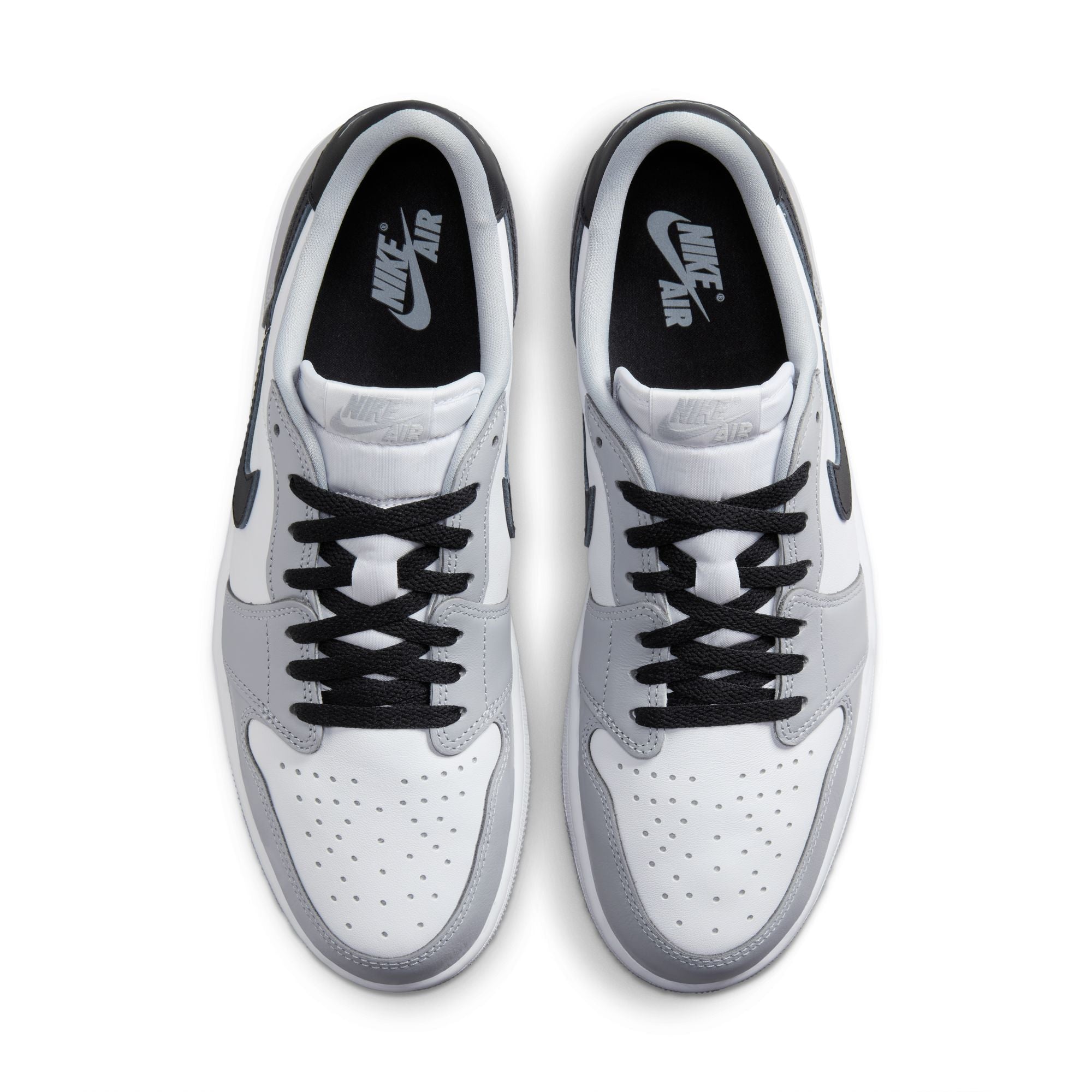 jordan 1 low gray black white