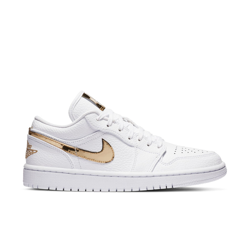 Air Jordan 1 Low SE Women's Shoes 'White/Gold'