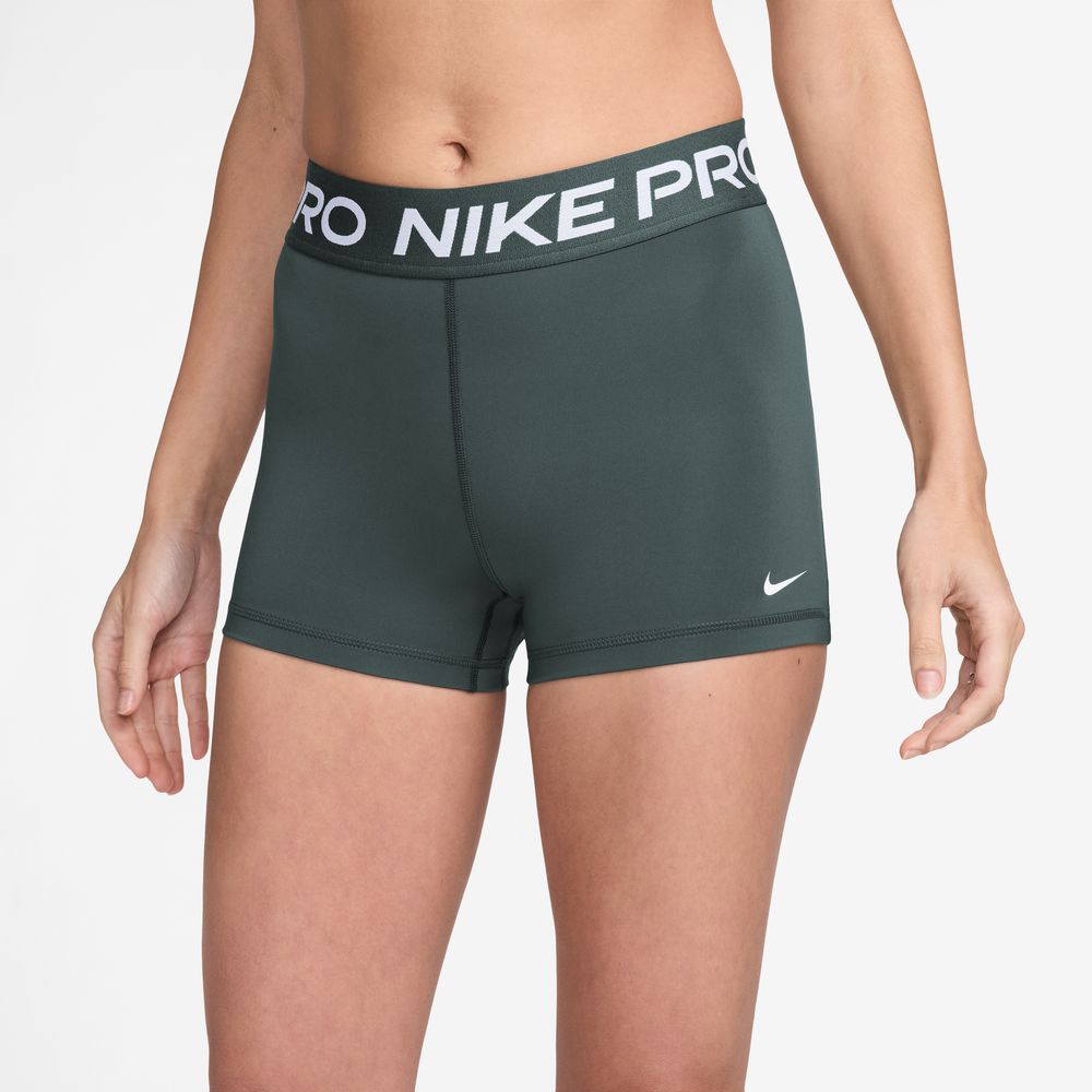 Nike Pro Women's 3" Shorts 'Vintage Green'