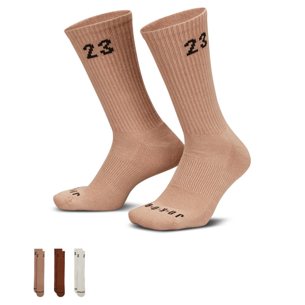 Jordan Essentials Crew Socks (3 Pairs) 'Multi Color'