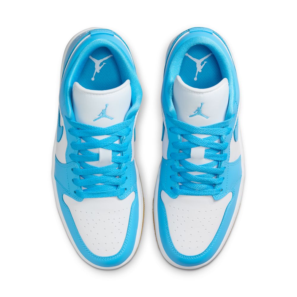 Air Jordan 1 Low Women's Shoes 'White/Powder Blue'