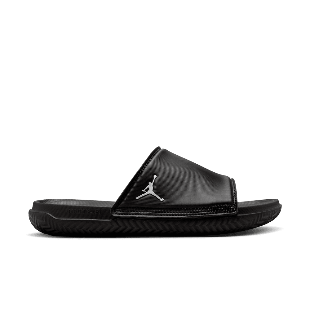 Jordan Play Men's Slides 'Black/Silver'