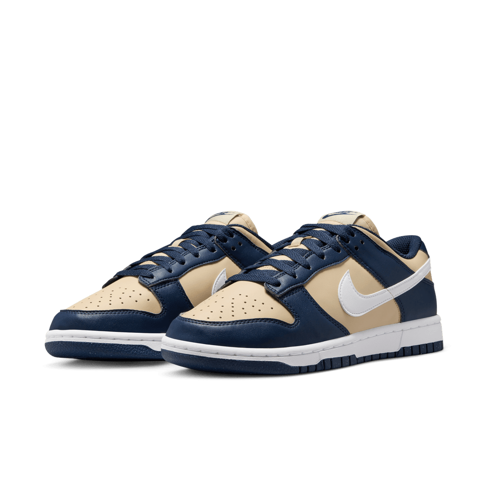 Nike Dunk Low Women's Shoes 'Navy/White/Gold'