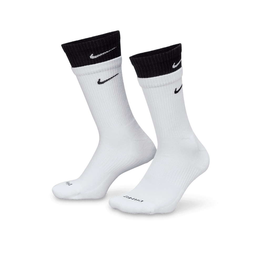 Nike Everyday Plus Cushioned Training Crew Socks 'White/Black'