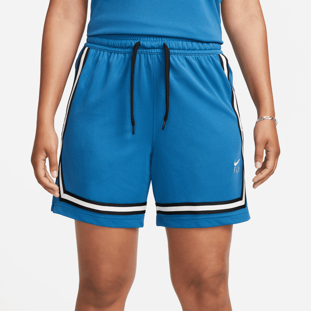 Nike Fly Crossover Women's Basketball Shorts 'Blue/Ivory'