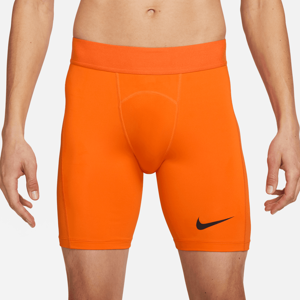 Nike Pro Dri-FIT Strike Men's Soccer Shorts 'Orange/Black'