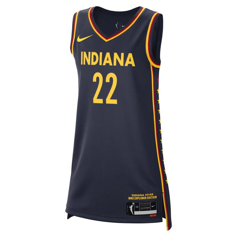 Caitlin Clark Indiana Fever Explorer Edition Nike Dri-FIT WNBA Victory Jersey 'Navy'