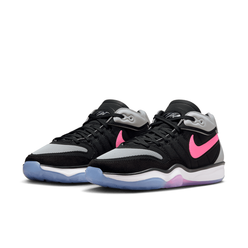 Nike G.T. Hustle 2 Men's Basketball Shoes 'Black/Platinum/Pink/White'