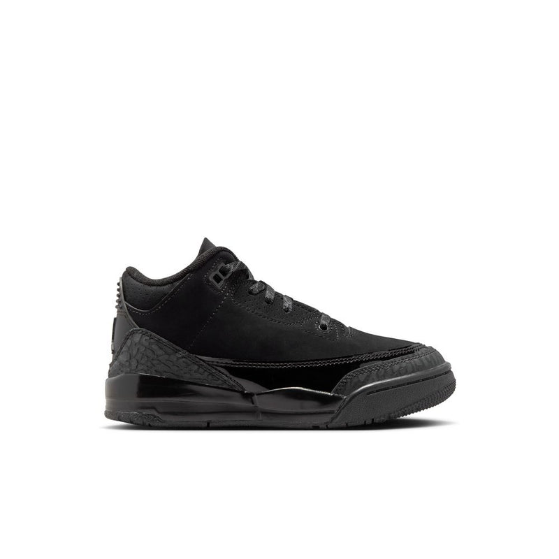 Jordan 3 Retro "Black Cat" Little Kids' Shoes (PS) 'Black'