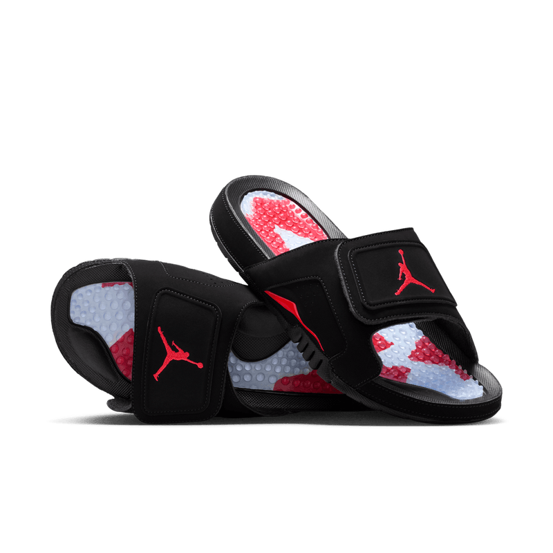 Jordan Hydro VI Retro Slides 'Black/Infrared'