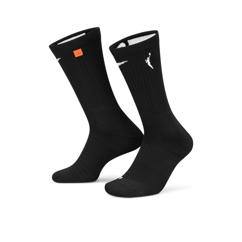 WNBA Elite Nike Basketball Crew Socks 'Black/White'