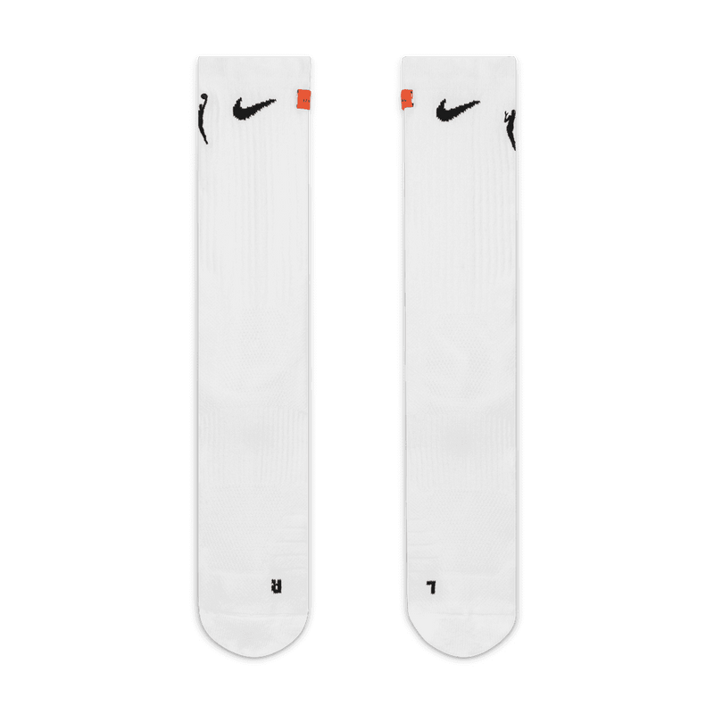 WNBA Elite Nike Basketball Crew Socks 'White/Grey'