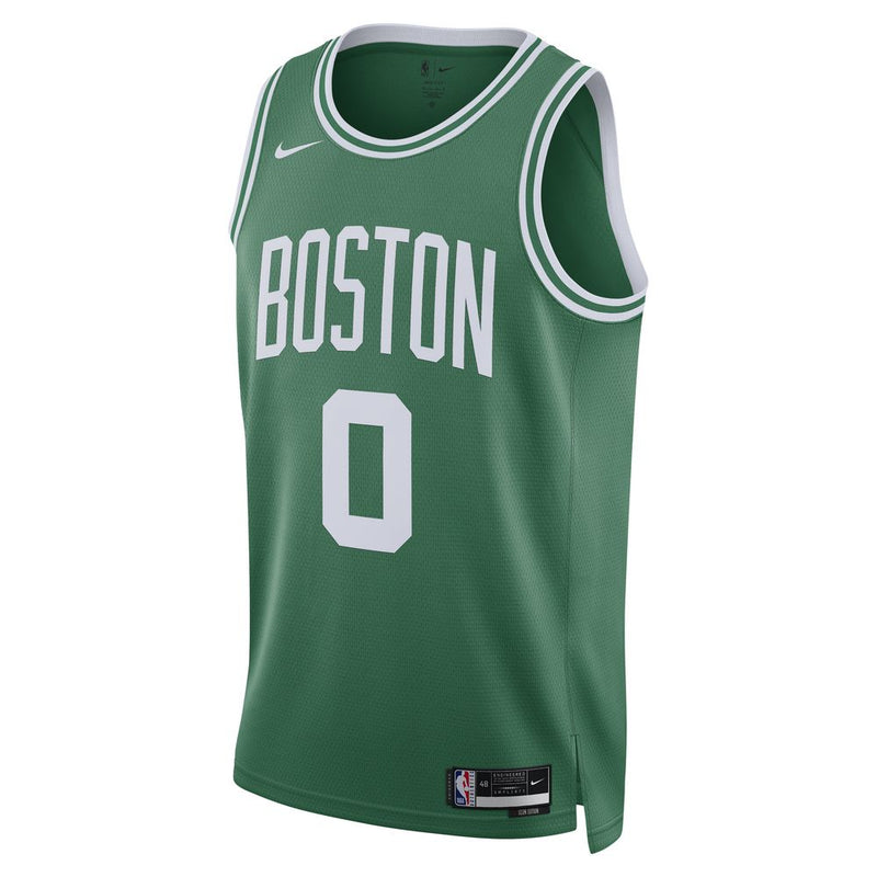 Jayson Tatum Boston Celtics Icon Edition 2022/23 Nike Dri-FIT NBA Swingman Jersey 'Clover'