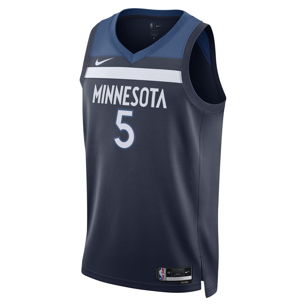 Anthony Edwards Minnesota Timberwolves Icon Edition 2024/25 Men's Nike Dri-FIT NBA Swingman Jersey 'Navy'