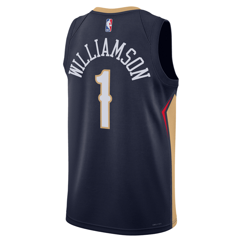 Zion Williamson New Orleans Pelicans Icon Edition 2022/23 Nike Dri-FIT NBA Swingman Jersey 'Navy'