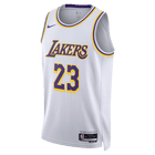 LeBron James Los Angeles Lakers Association Edition Nike Dri-FIT NBA Swingman Jersey 'White'