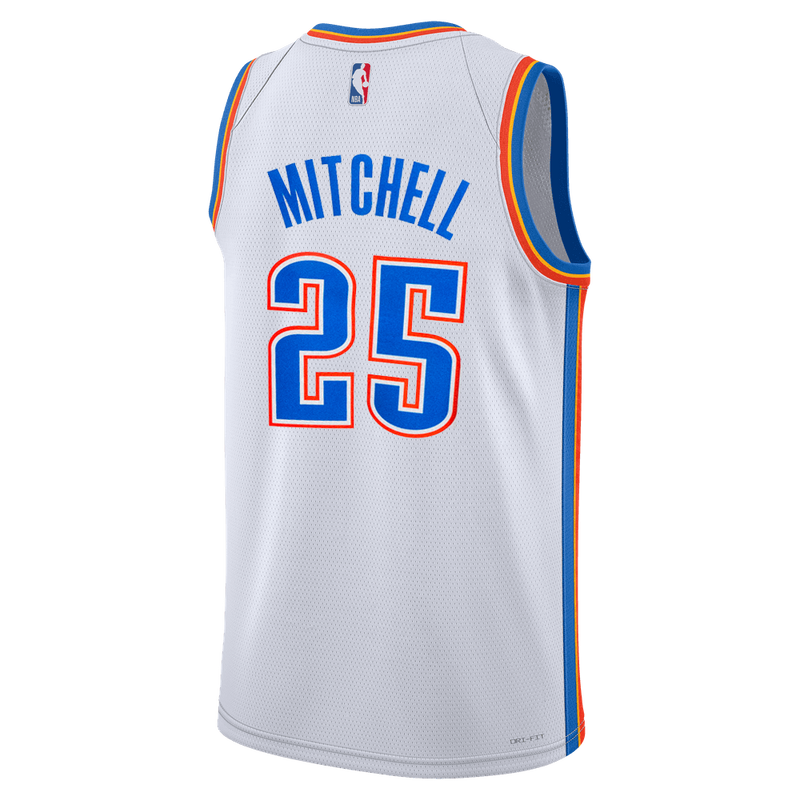 Ajay Mitchell OKC Association Edition jersey