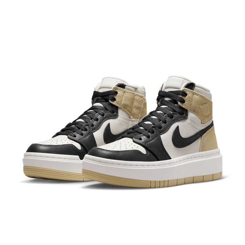 Air Jordan 1 Elevate High Women's Shoes 'Gold/Grey/Sail'